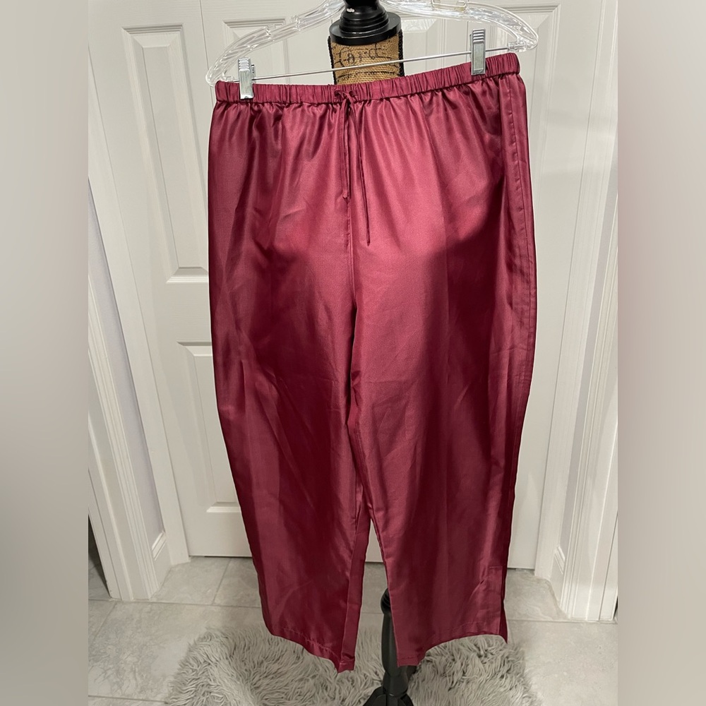 Diane Von Furstenberg Vintage Silk Assets Pants